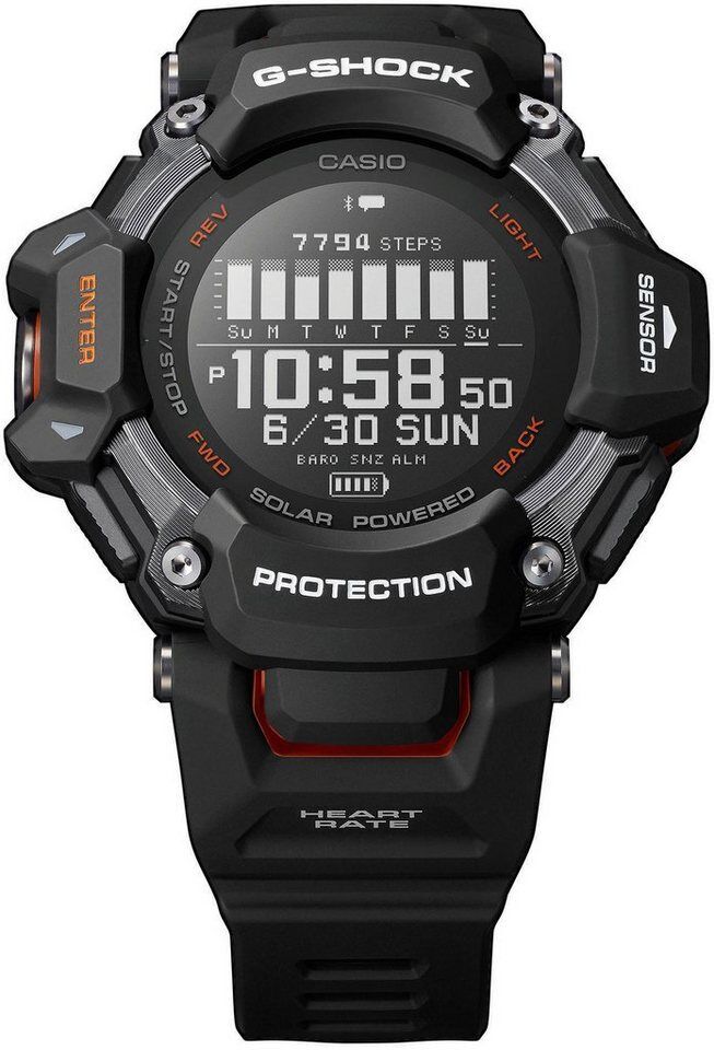 CASIO G-SHOCK Smartwatch, Solaruhr, Armbanduhr, Herrenuhr, Digitaluhr,Stoppfunkt