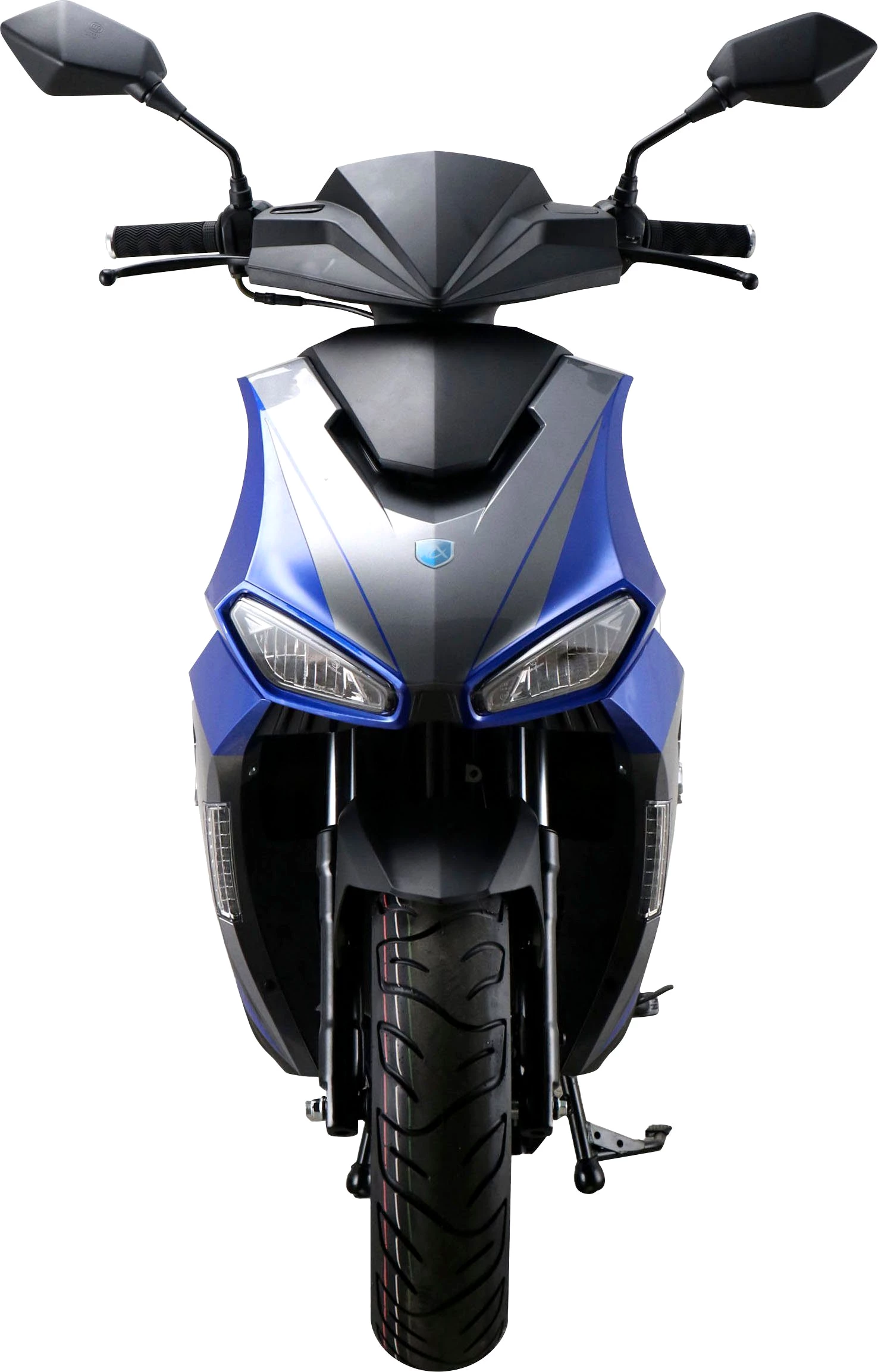 ALPHA MOTORS Motorroller Mustang FI 50 ccm, 25 km/h, Euro 5, mit USB-Anschluss und Lenkerschloss