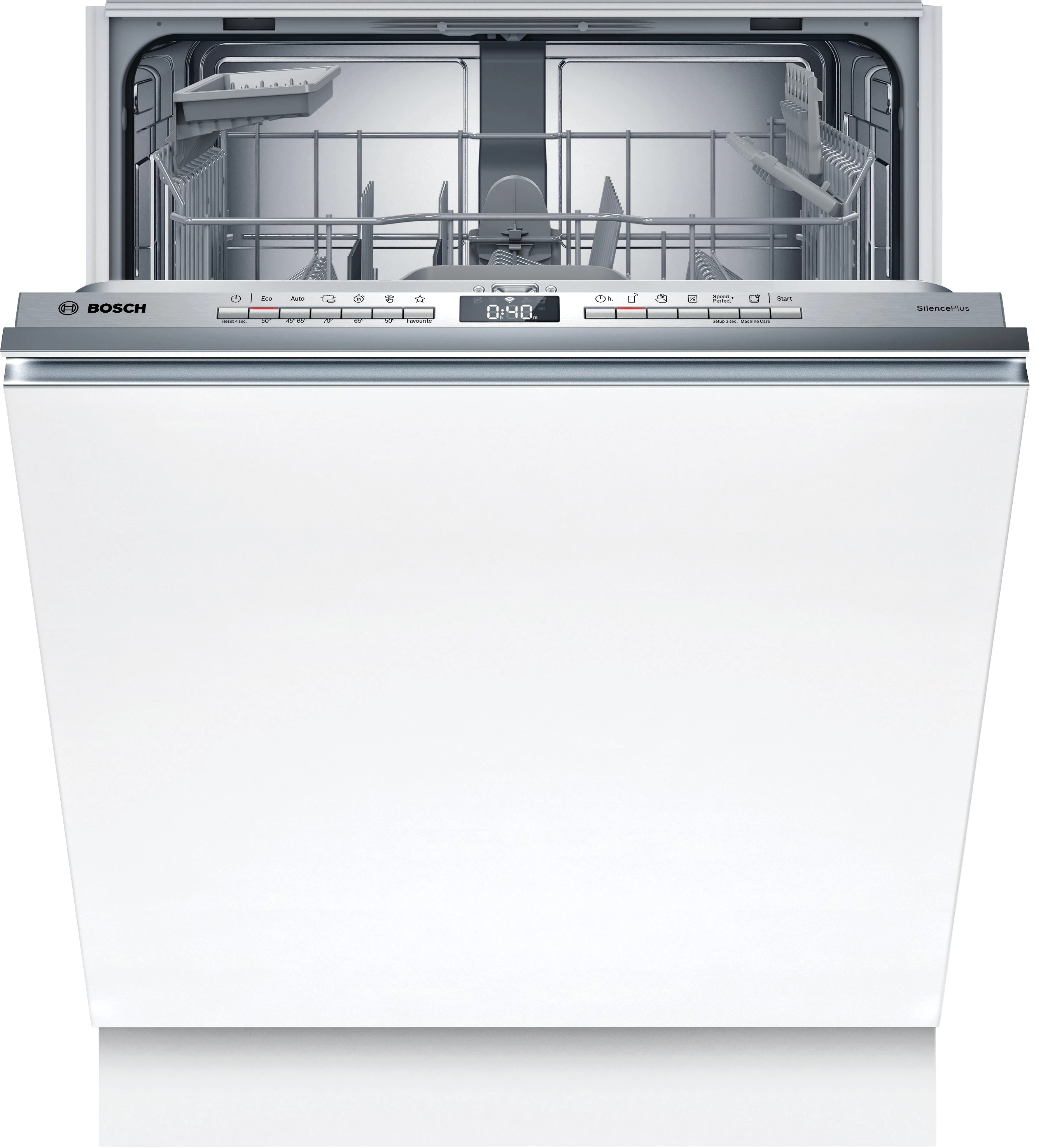 BOSCH vollintegrierbarer Geschirrspüler Serie 4 SMV4ETX08E, 13 Maßgedecke