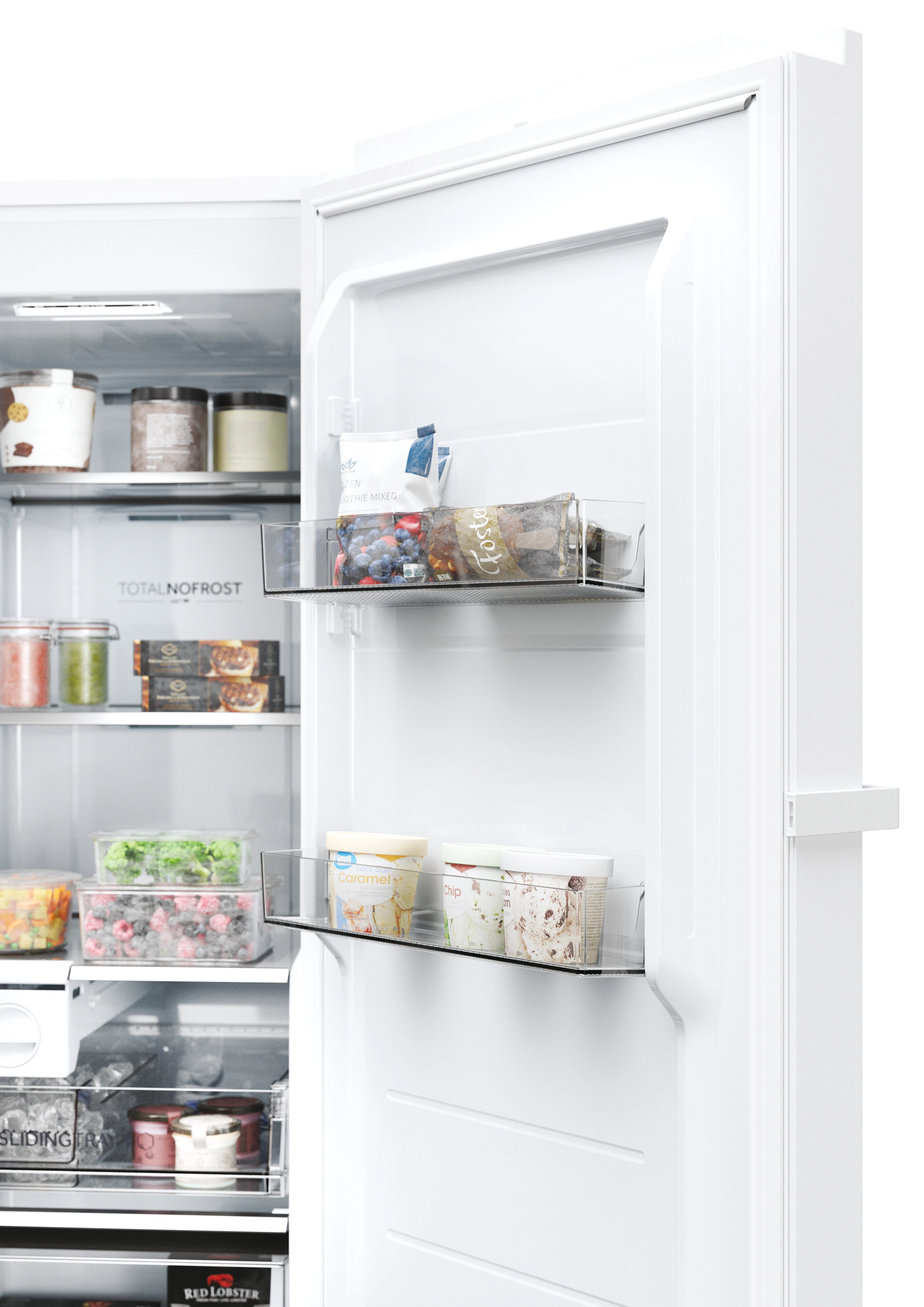 Haier Gefrierschrank H4F306WCH1, 190 cm hoch, 60 cm breit, TWIST ICE MAKER