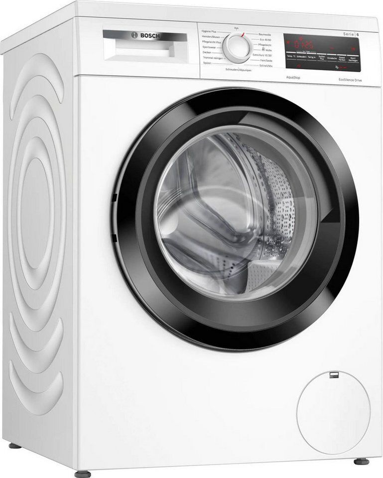 BOSCH Waschmaschine WUU28T48, 8 kg, 1400 U/min, unterbaufähig,Speed Perfect, Hyg