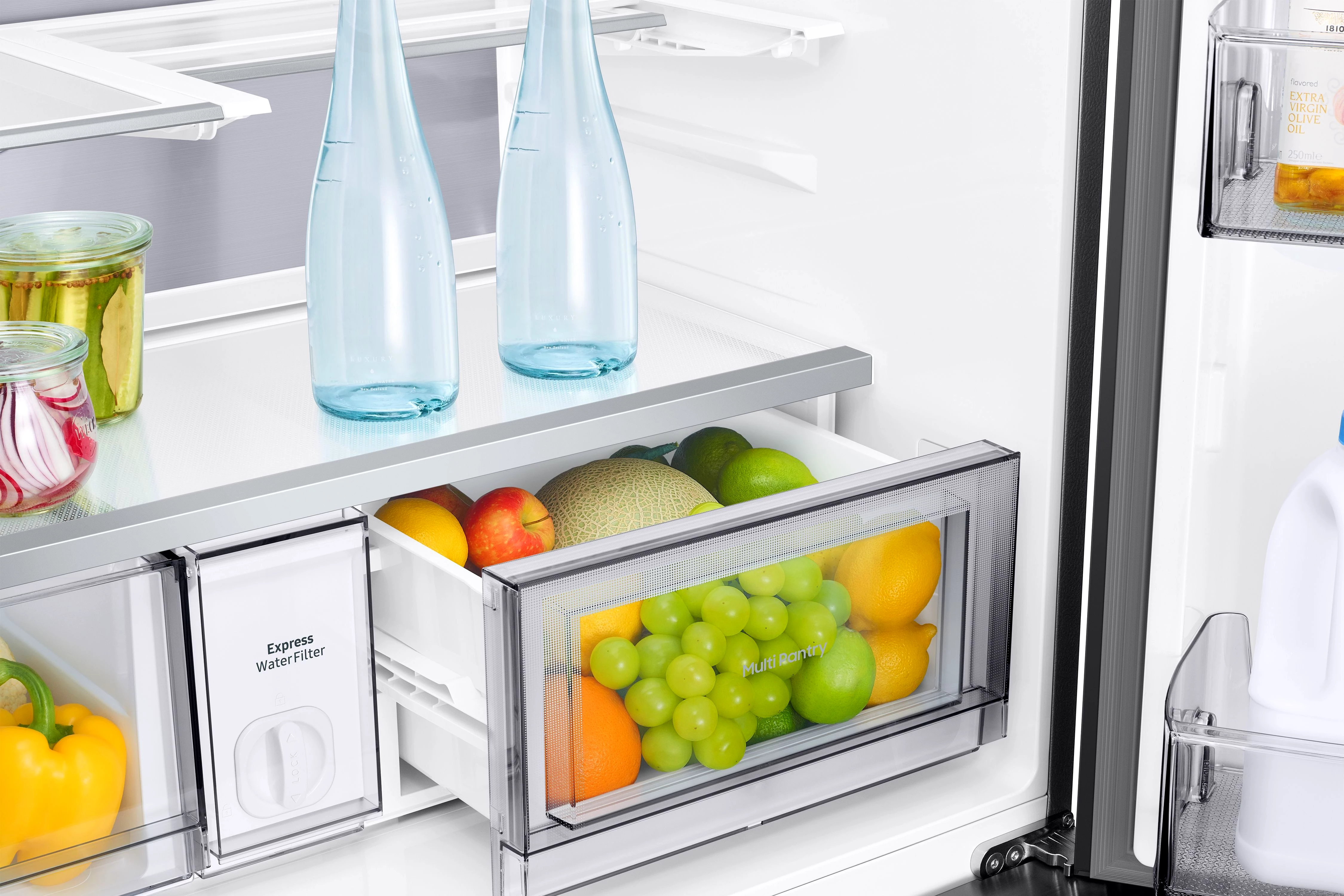 Samsung French Door RM94F RM90F67CECEF, 185,3 cm hoch, 91,2 cm breit