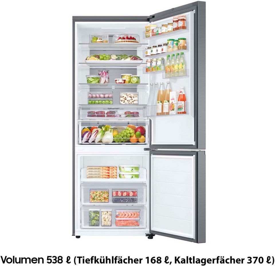 Samsung Kühl-/Gefrierkombination RB53DG703CS9, 203 cm hoch, 75,9 cm breit, extra