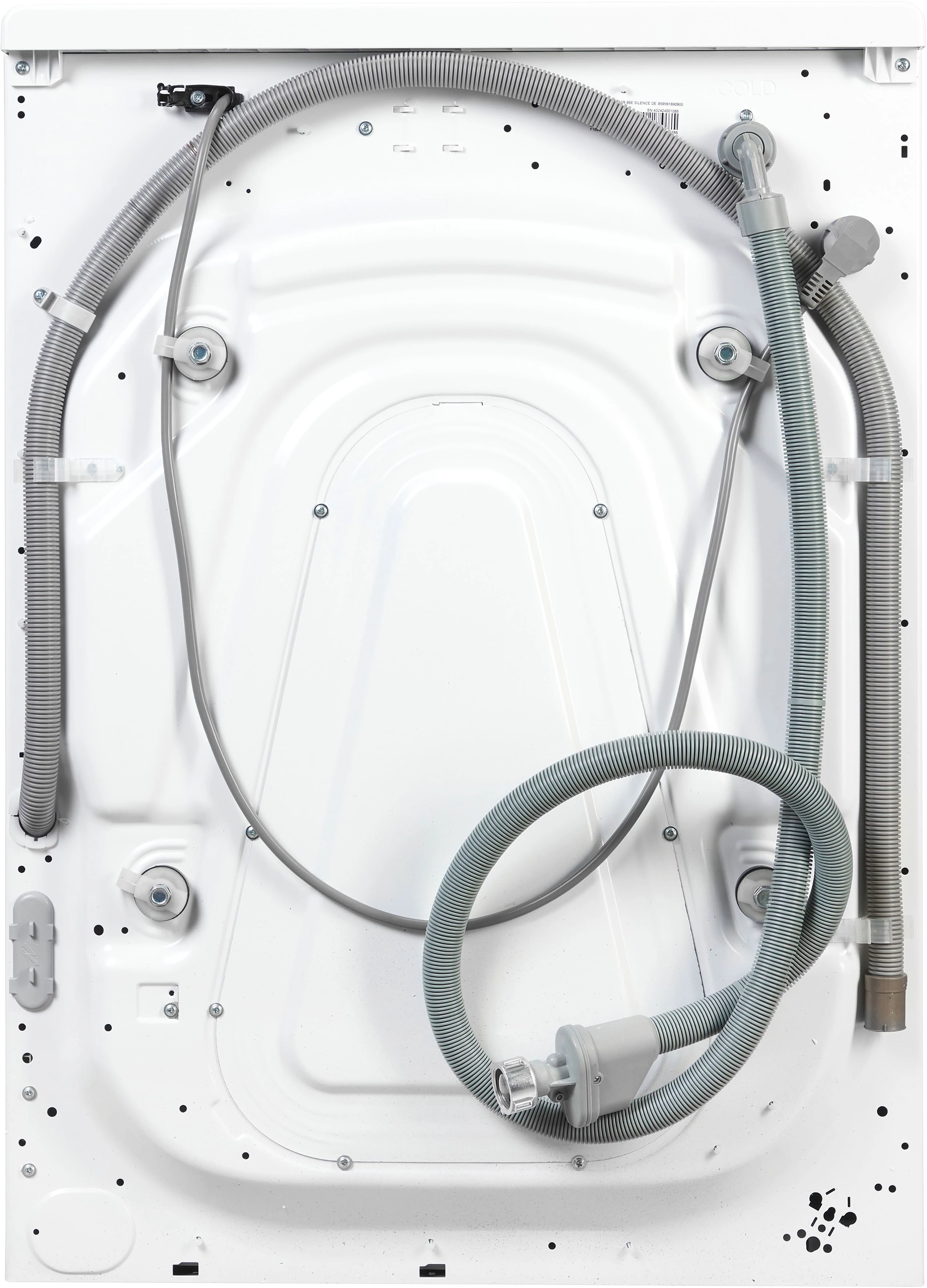 BAUKNECHT Waschmaschine B6R 88E SILENCE DE, 8 kg, 1400 U/min, Dampfprogramm, besonders leise