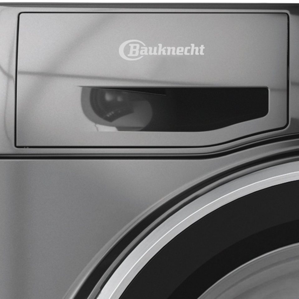 BAUKNECHT Waschmaschine W8 S6300 A, 8 kg, 1400 U/min, Anti-Allergie-Programm, Fl