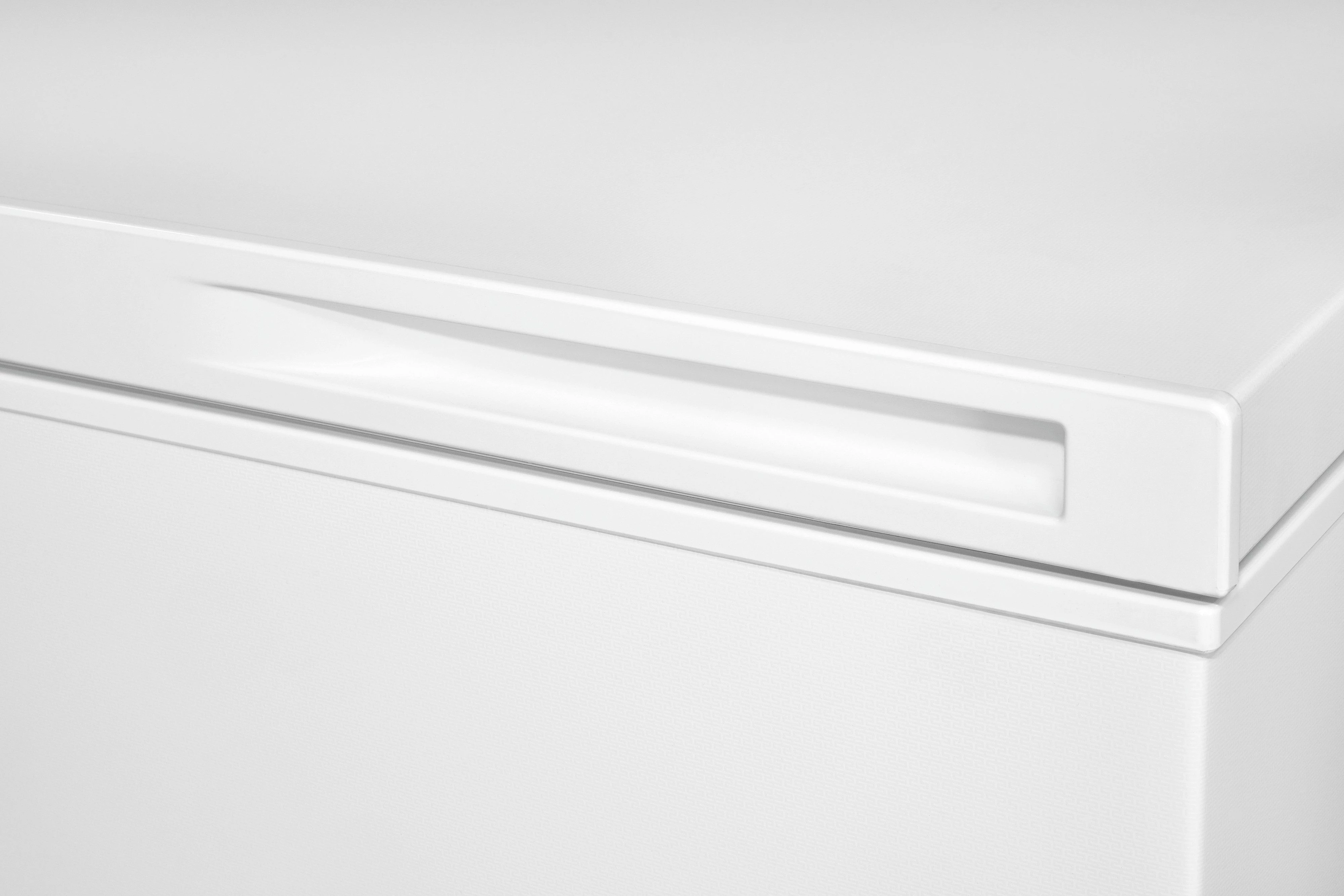 exquisit Gefriertruhe GT400-HE-041E weiss, 130 cm breit, 371 l, mit Türschloss