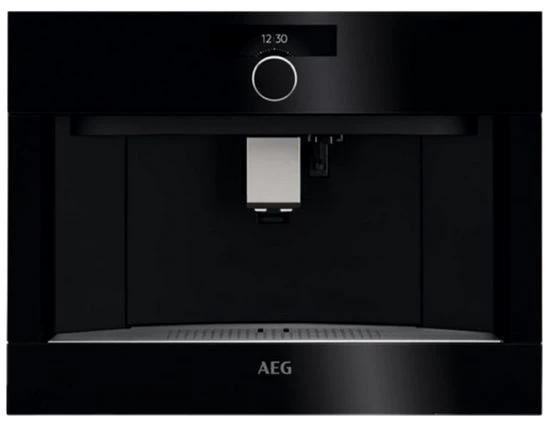 AEG Einbau-Kaffeevollautomat, Premium-Drehwähler mit Berührungssensor und TFT-Farbdisplay