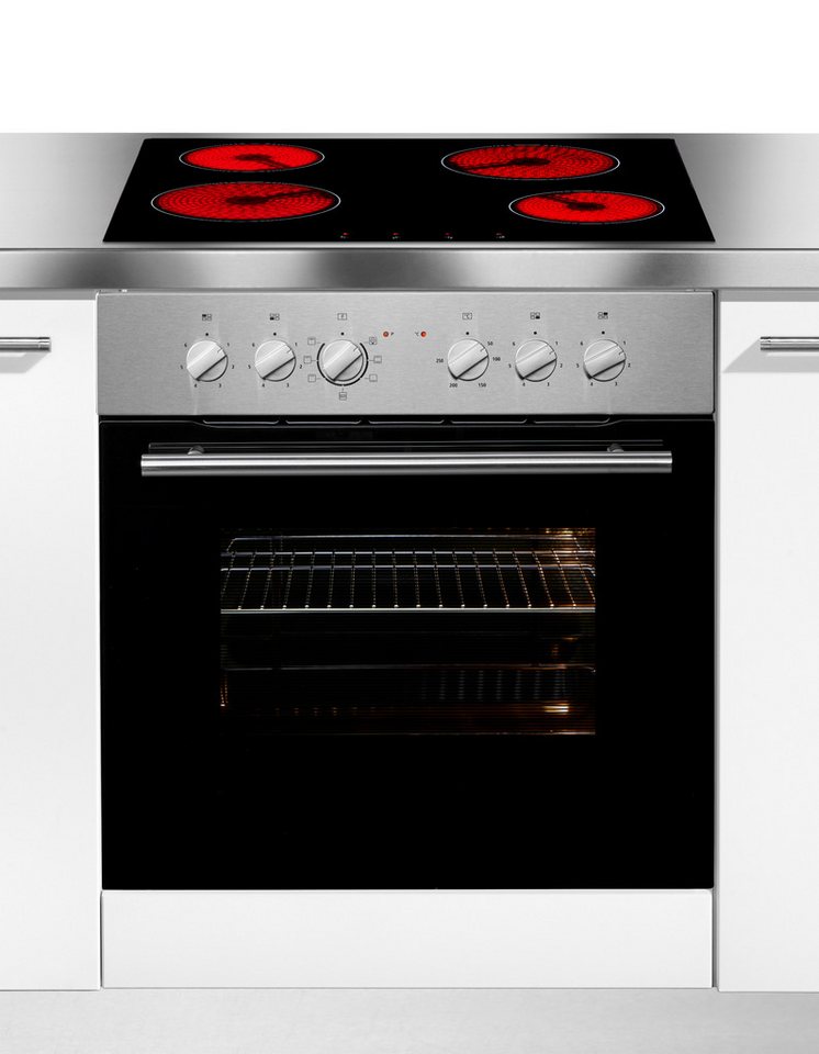 Hanseatic Elektro-Herd-Set HB75AS+HC46CB