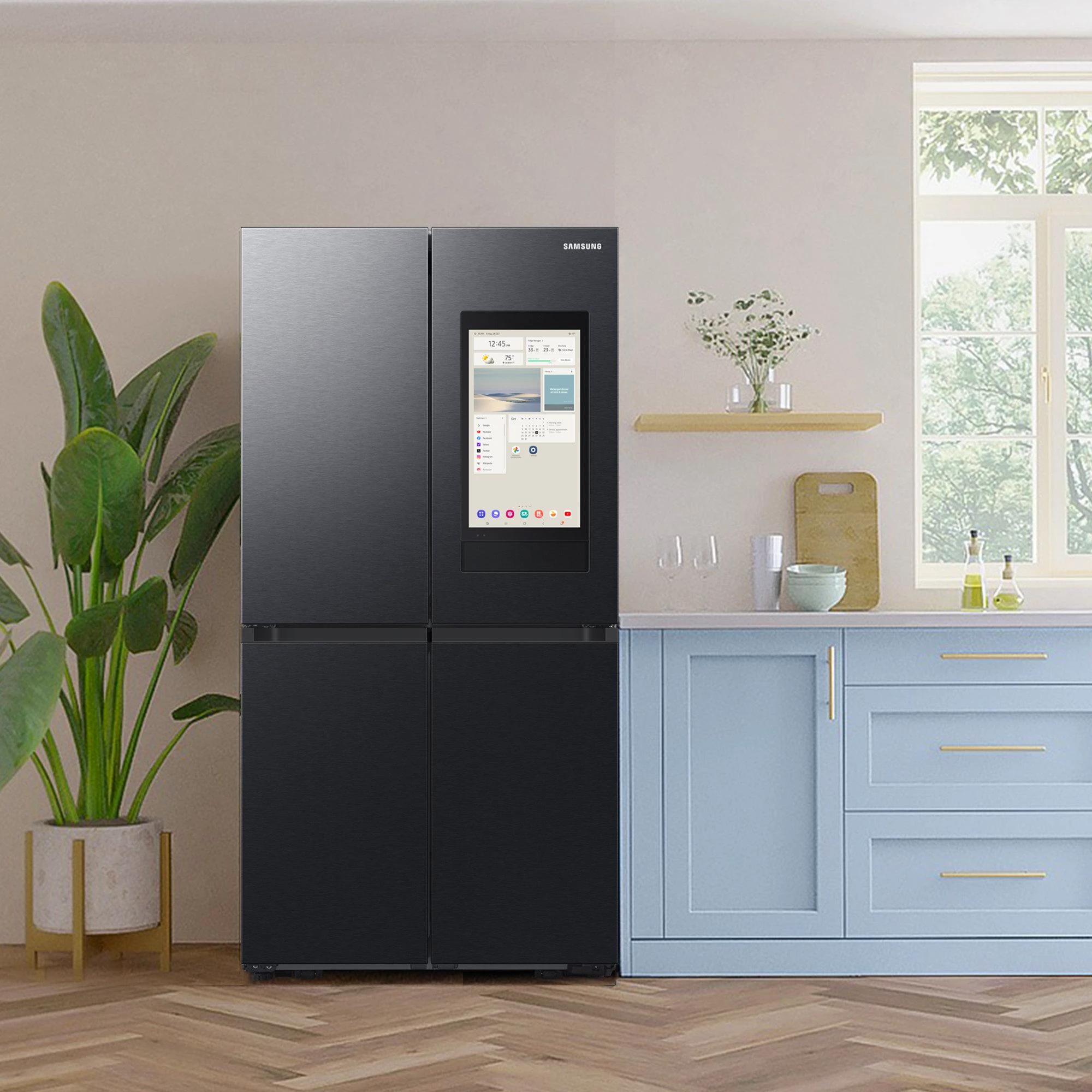 Samsung French Door RF65DG9H0EB1EF, 183 cm hoch, 91,2 cm breit