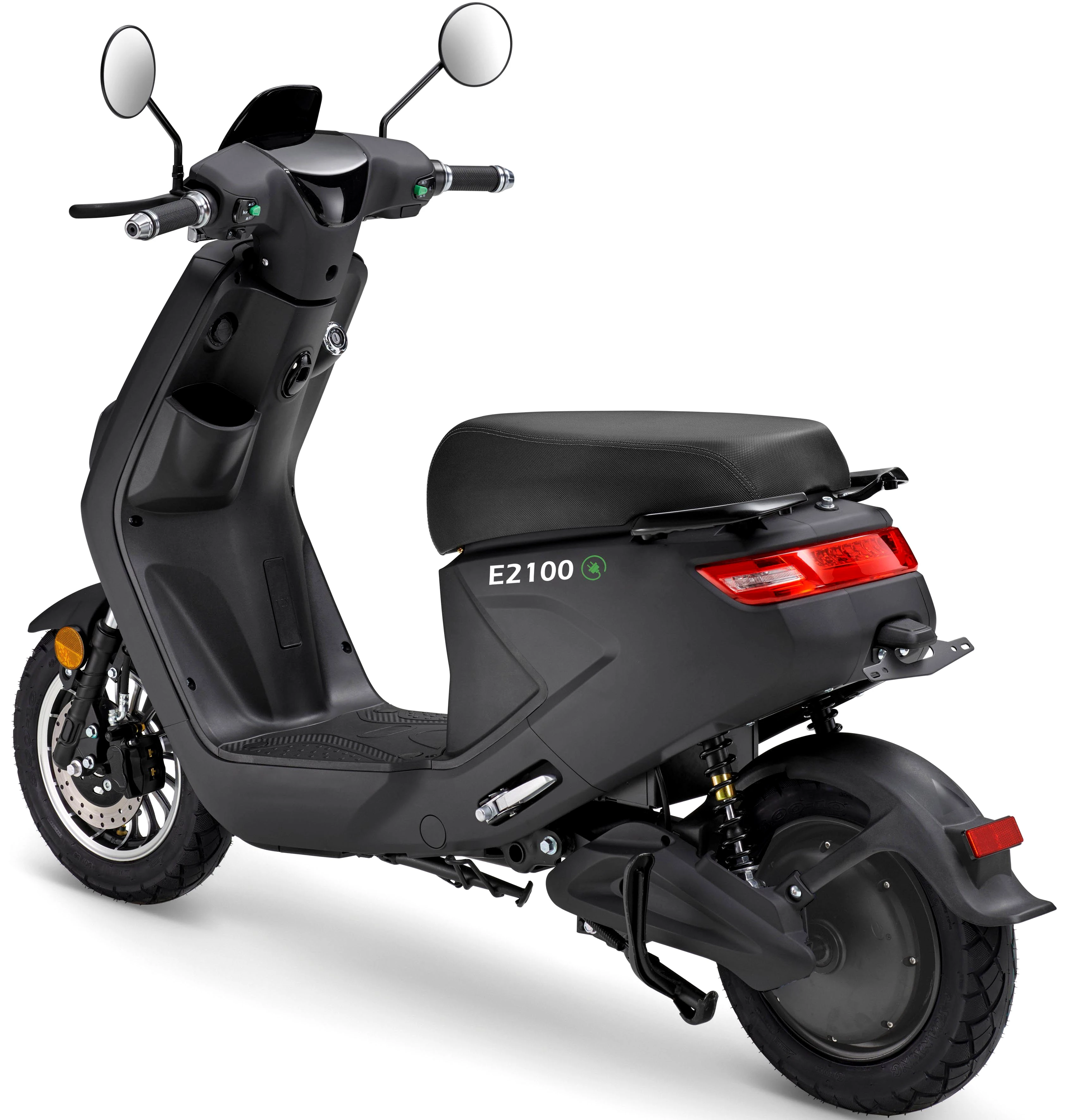 LUXXON E-Motorroller E2100 2000 W, 45 km/h, bis zu 50 km Reichweite, mit Straßenzul.