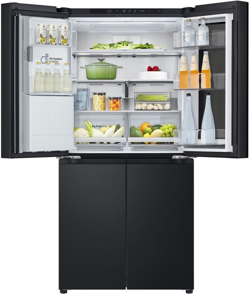 LG Multi Door GMG761EPAE, 178,7 cm hoch, 83,5 cm breit, InstaView®, DoorCooling+