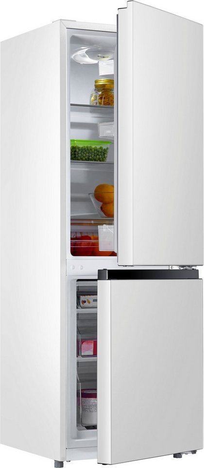 Hanseatic Kühl-/Gefrierkombination HKGK14349BW, 143 cm hoch, 49,5 cm breit
