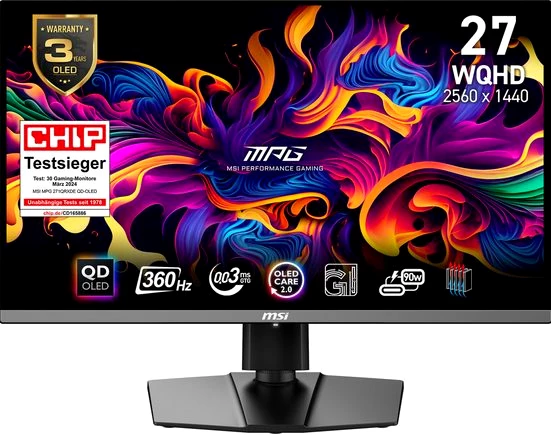 MSI MPG 271QRX QD-OLED Gaming-Monitor