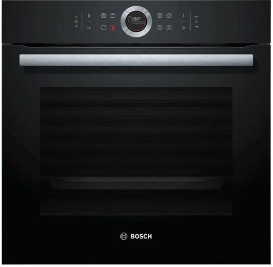 BOSCH Backofen-Set 4D-Heißluft AutoPilot + Keenberk Induktionskochfeld PowerBooster 60 cm