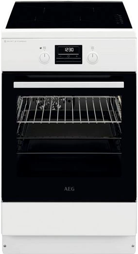 AEG Induktions-Standherd CIB56494BW 943005695, mit FlexiRunners™ – Teilauszug