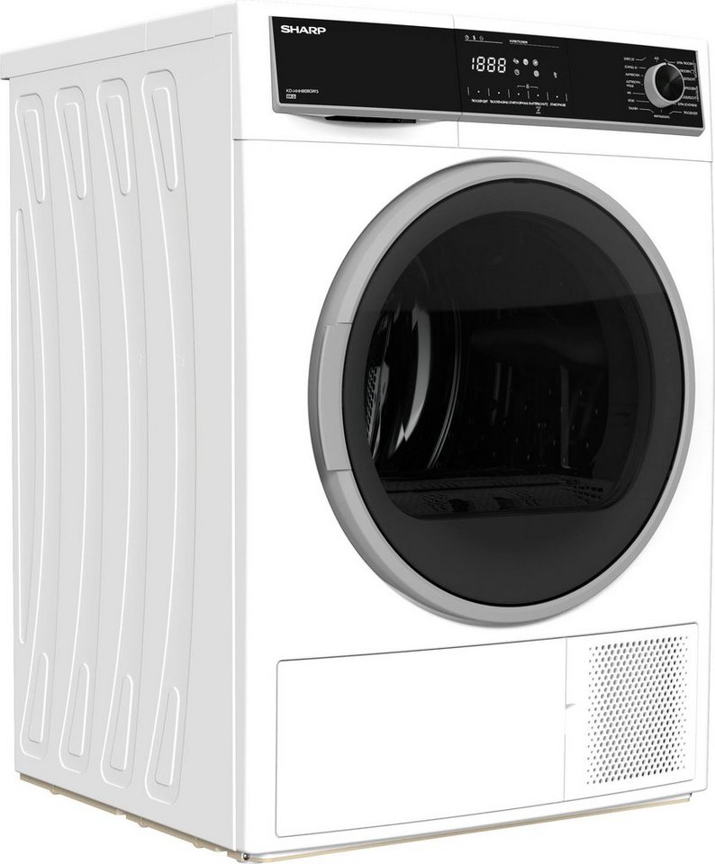 Sharp Wärmepumpentrockner KD-HHH8S8GW3-DE