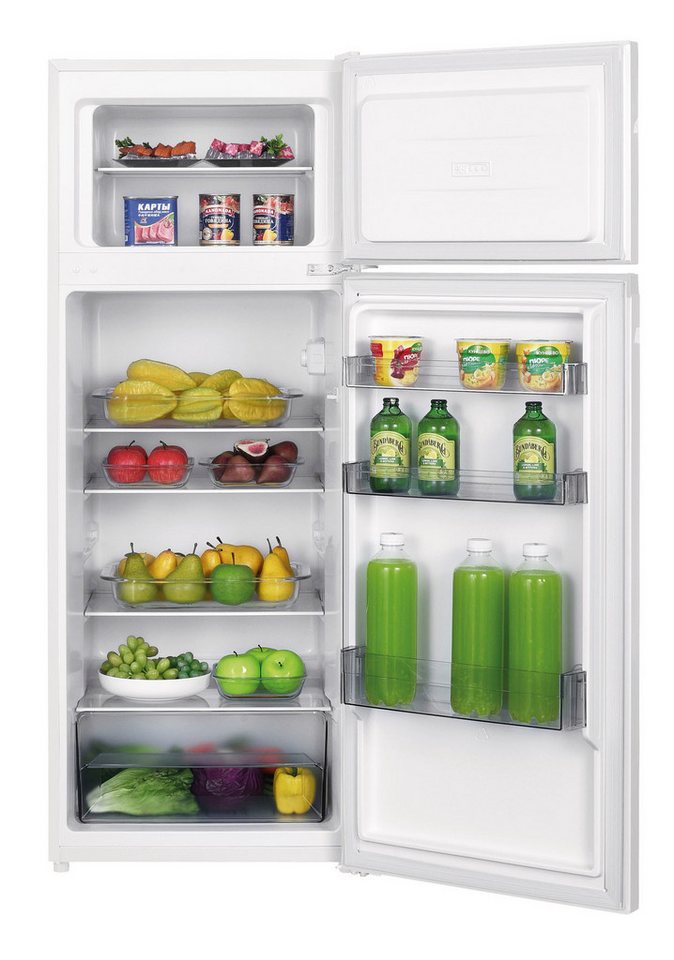 BAUKNECHT Kühlschrank K55T0 413W, 143 cm hoch, 55 cm breit