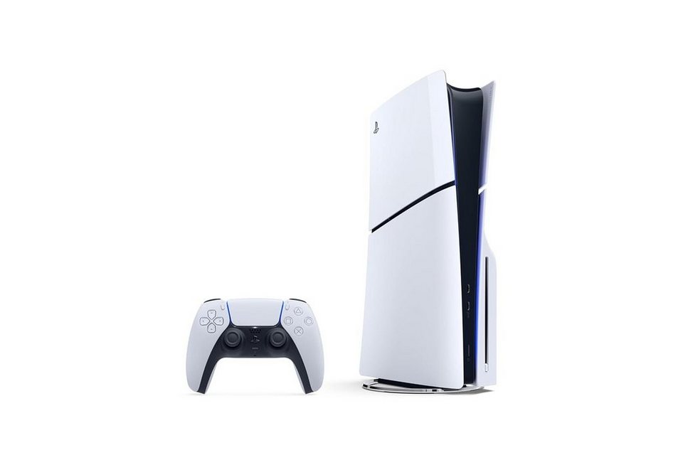 Playstation PS5 Konsole Slim + EA Sports FC 24 FIFA24 Bundle 1TB, Laufwerk Disk