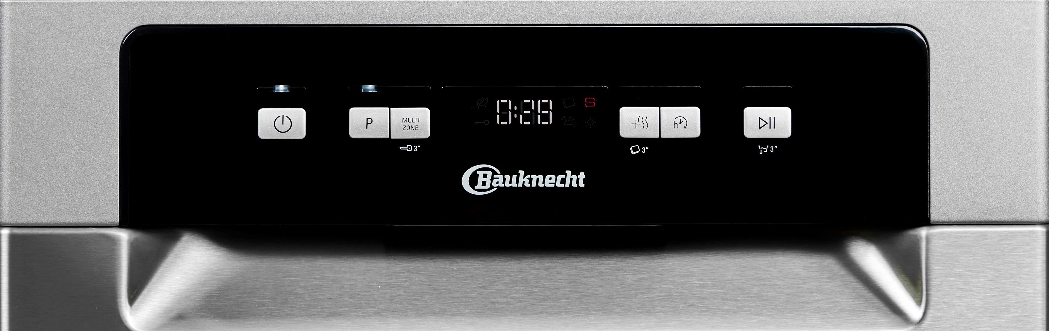 BAUKNECHT Standgeschirrspüler BK4FC11BS7A0X, 11 Maßgedecke, ActiveDry