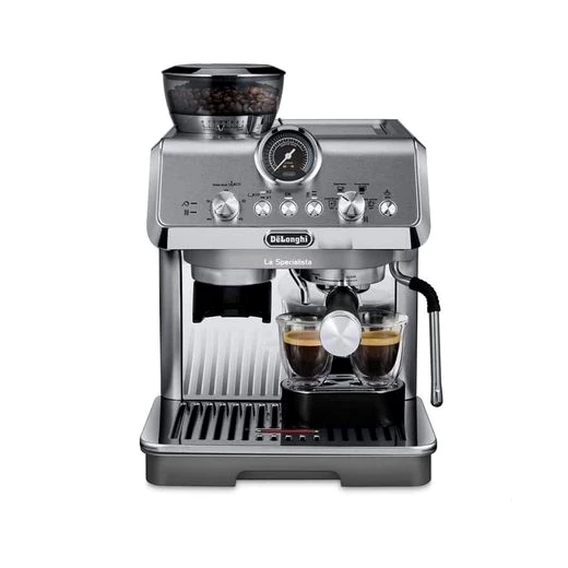 De'Longhi Siebträgermaschine, My LatteArt System, Cold Extraction Technologie