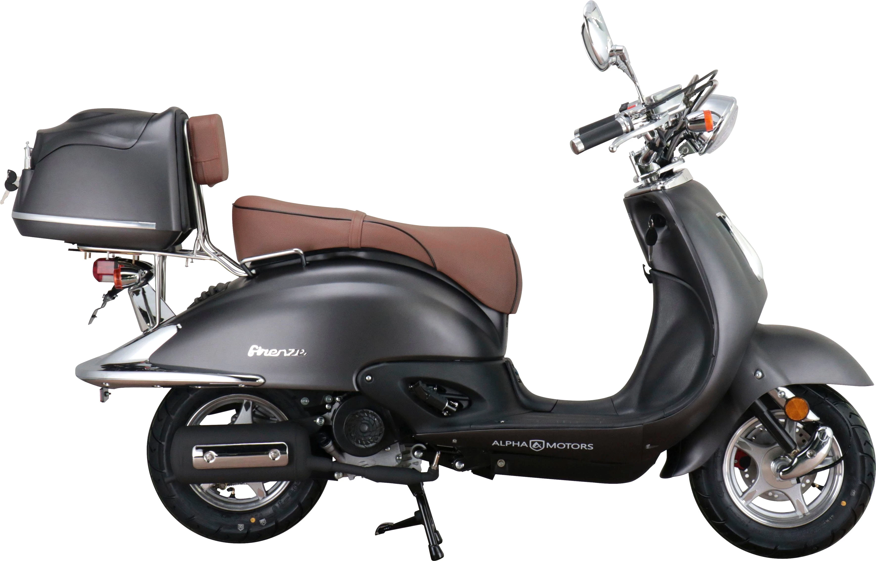 ALPHA MOTORS Motorroller Retro Firenze 50 ccm, 25 km/h, Euro 5, , mit Lenkerschloss