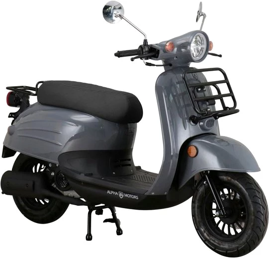 Alpha Motors Motorroller Adria, 50 ccm, 45 km/h, Euro 5, mit Lenkerschloss