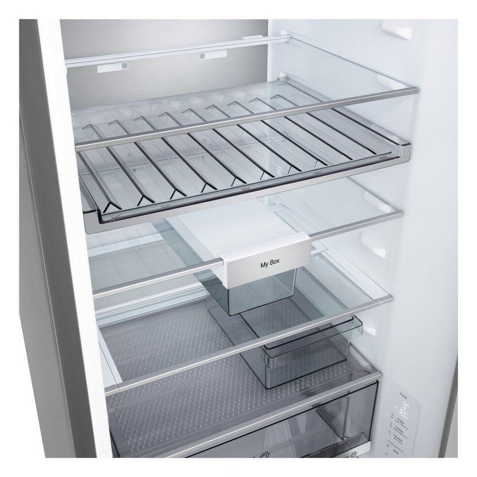 LG Kühl-/Gefrierkombination GBBS726AMB, 203 cm hoch, 59,5 cm breit, Fit&Max: Vol