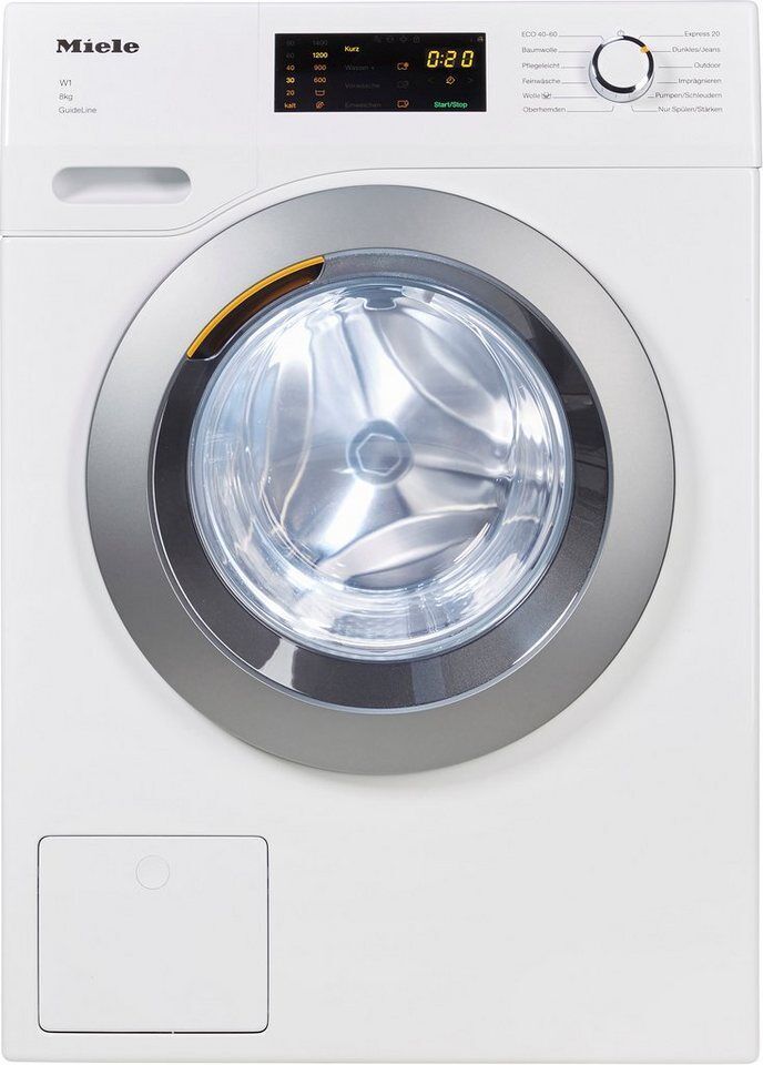 Miele Waschmaschine WDD131 WPS GuideLine, 8 kg, 1400 U/min, GuideLine für Mensch