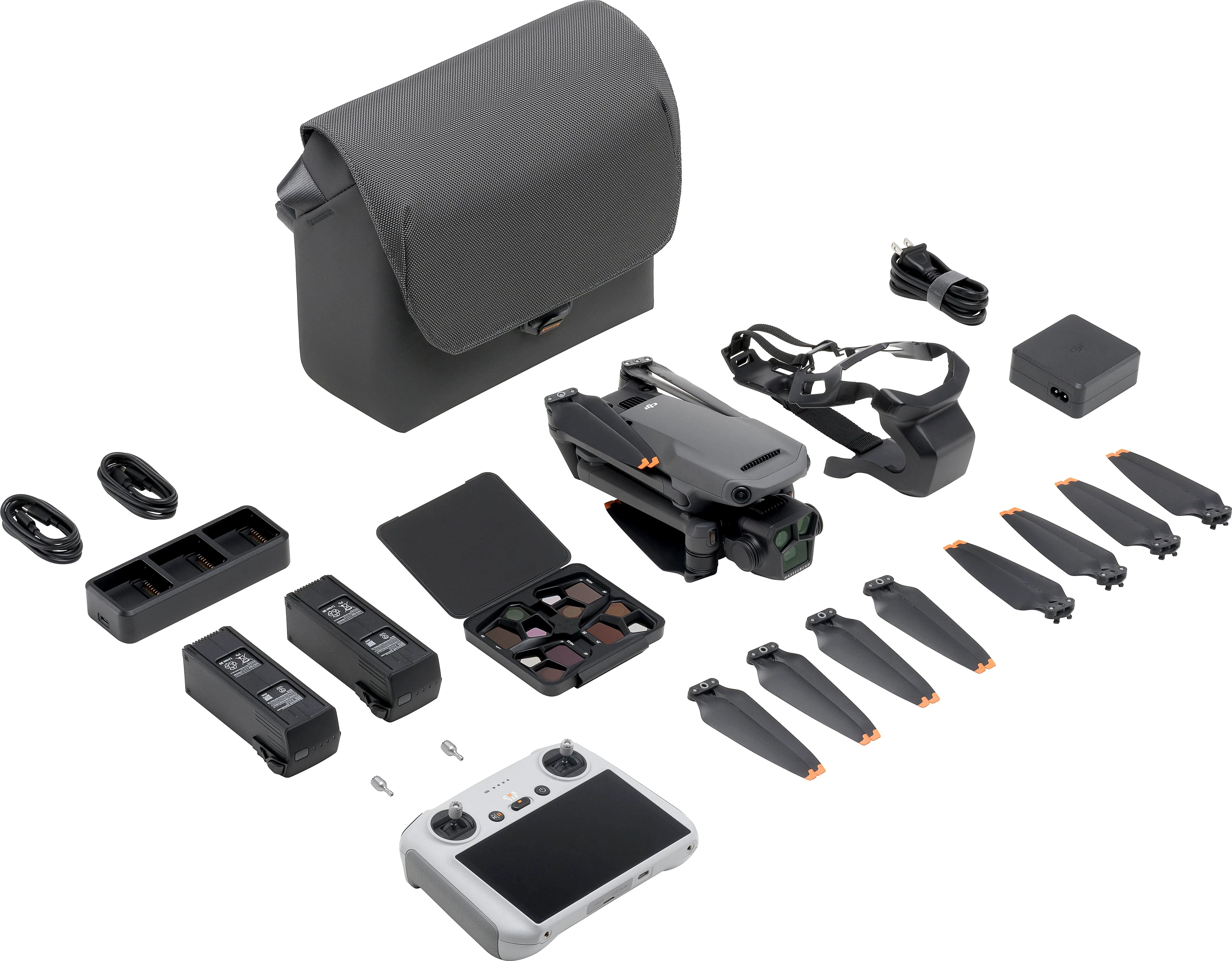 DJI Mavic 3 Pro Fly More Combo  Drohne (5,1K, DJI RC Fernsteuerung, 3 Akkus