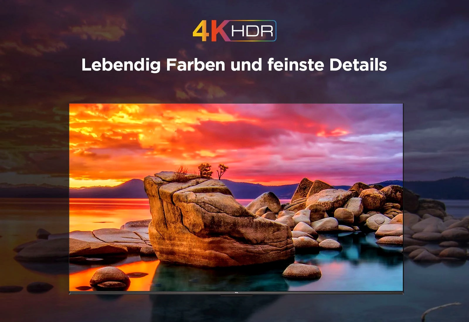 TCL 85V6BX1 LED-Fernseher (215 cm/85 Zoll, 4K Ultra HD, Android TV, Google TV, Smart-TV)