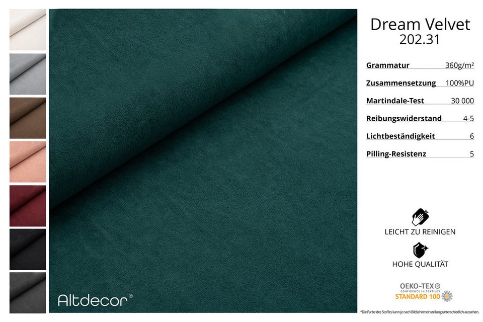 ALTDECOR Ecksofa IREA-L3-v2, Sofa Praktische Bequeme Funktionsecke Couch L-Form