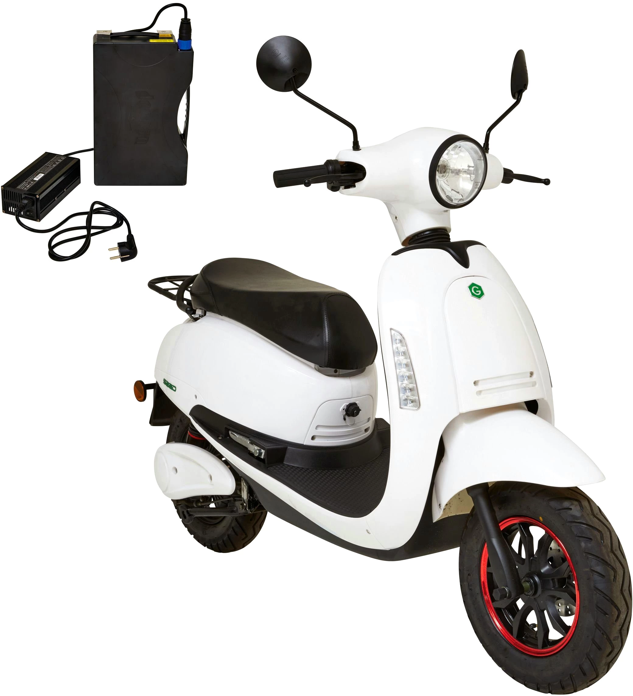 GREENSTREET E-Motorroller SEED 1200 W, 45 km/h, bis zu 45 km Reichweite ... mehr