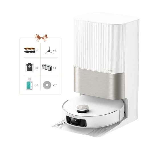 Dreame Nass-Trocken-Saugroboter Dreame X50 Ultra Complete mit Wischfunktion, 20.000 Pa Saugkraft