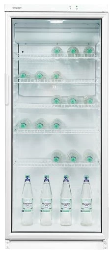 exquisit Getränkekühlschrank GKS290-GT-280E weiss, 145 cm hoch, 60 cm breit