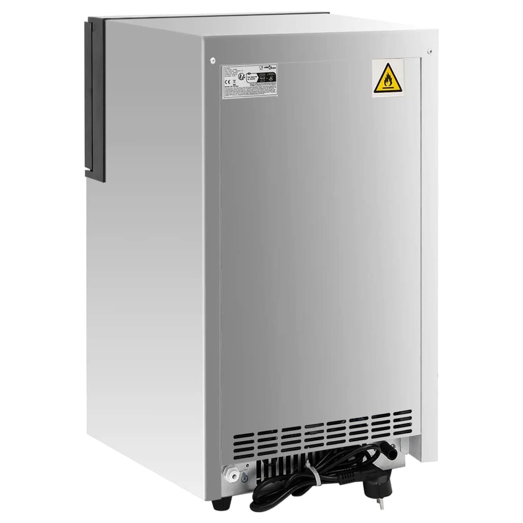 vidaXL Eiswürfelmaschine Eiswürfelmaschine 420 W Silbern 45 kg 24 h