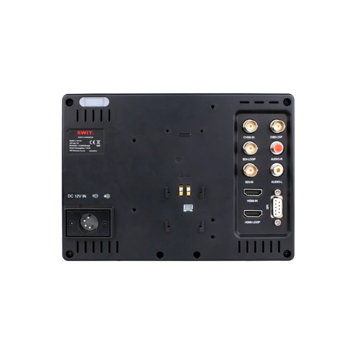 Swit 7 Zoll Broadcast LCD Monitor S-1071H+(LUX) mit Luxus-Paket