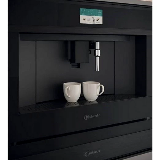 BAUKNECHT Einbau-Kaffeevollautomat, Cappuccino-Funktion, Dampf und Heißwasserfunktion
