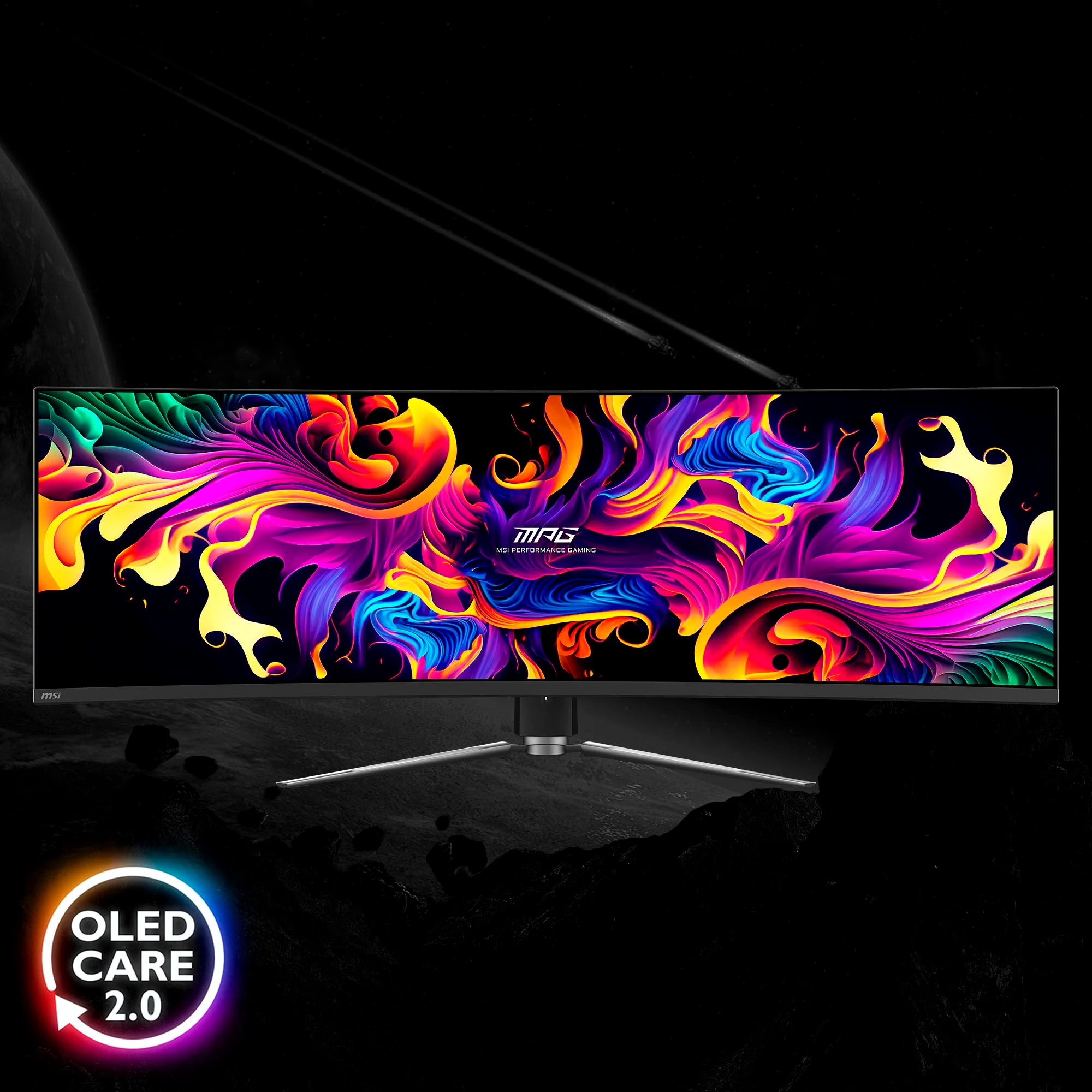 MSI MPG 491CQPX QD-OLED Curved-Gaming-Monitor