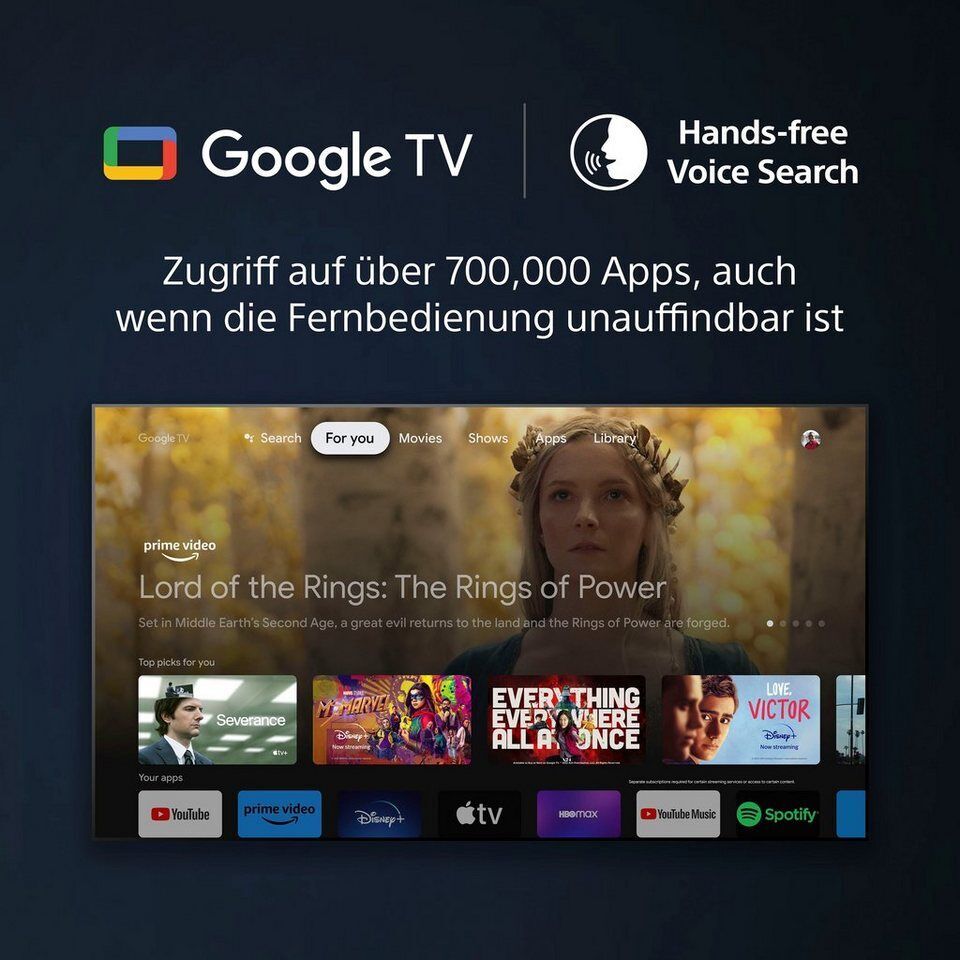 Sony KD-65X85L LED-Fernseher (164 cm/65 Zoll, 4K Ultra HD, Android TV, Google TV