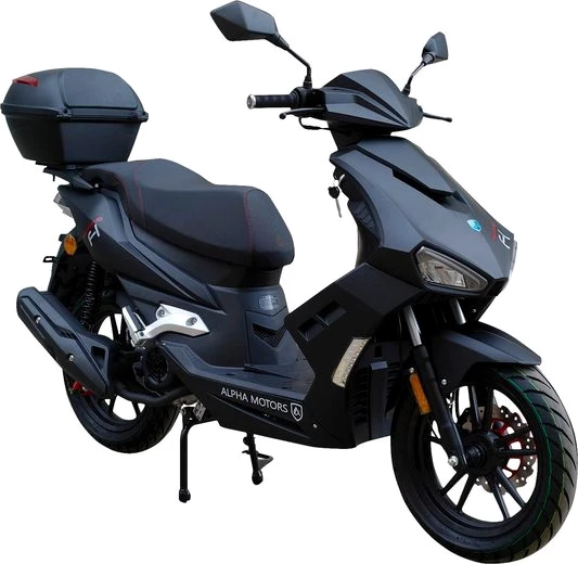 Alpha Motors Motorroller Mustang FI, 125 ccm, 85 km/h, Euro 5+, , mit USB-Anschluss
