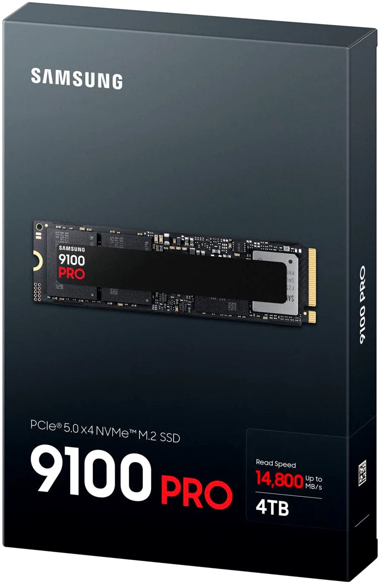Samsung 9100 PRO 4TB interne Gaming-SSD  2,5&quot; 14800 MB/S Lesegeschwindigkeit