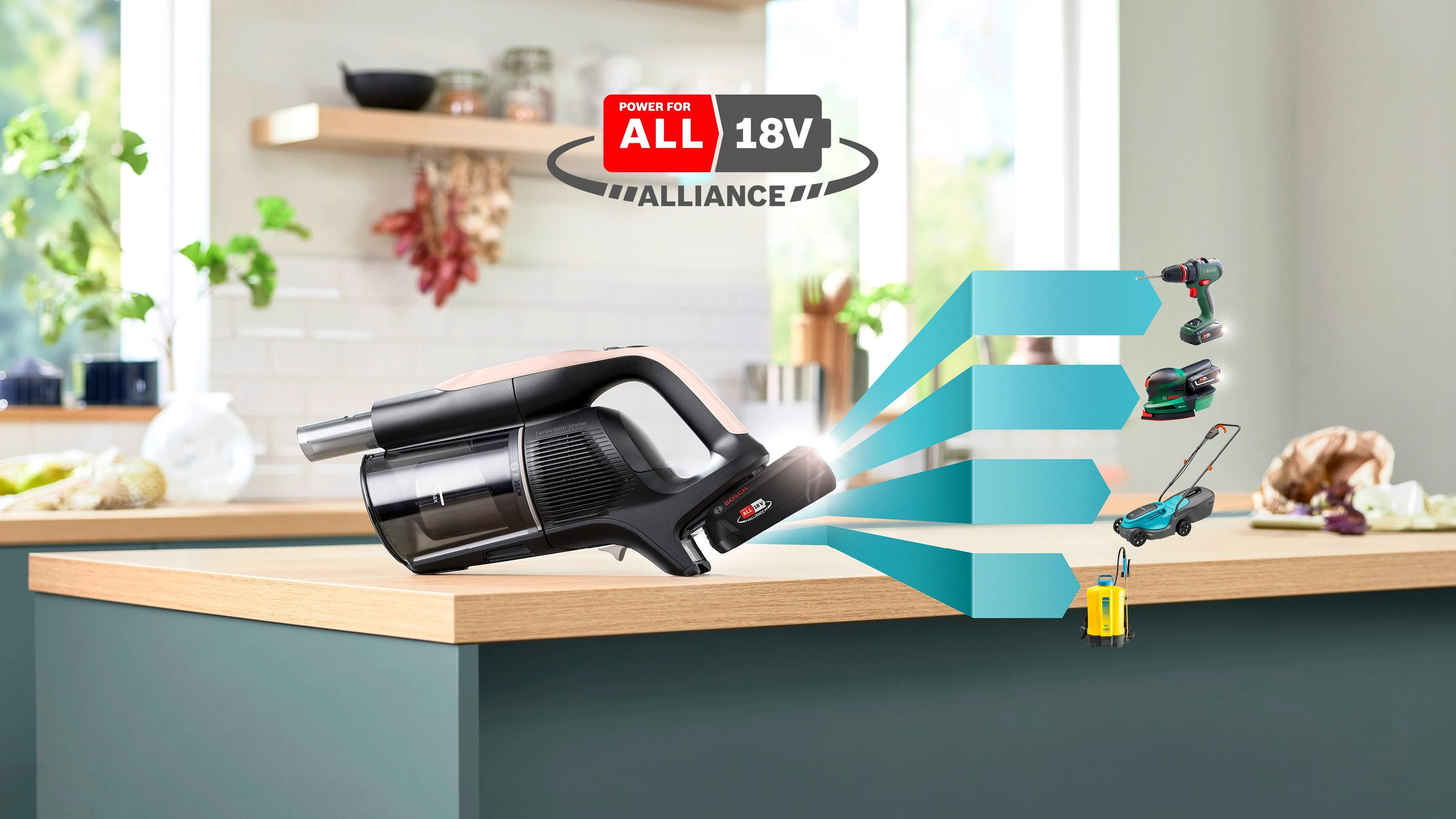 BOSCH Akku-Stielstaubsauger Unlimited 10 BKS1041RHF, MicroClean™ Technology, Display, Knickrohr