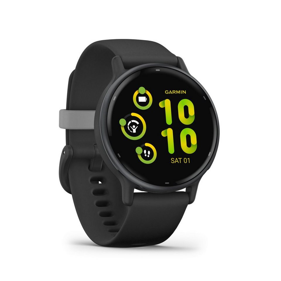 Garmin Bundle VIVOACTIVE 5 und Index S2 Waage Smartwatch (3 cm/1,2 Zoll), Smartw