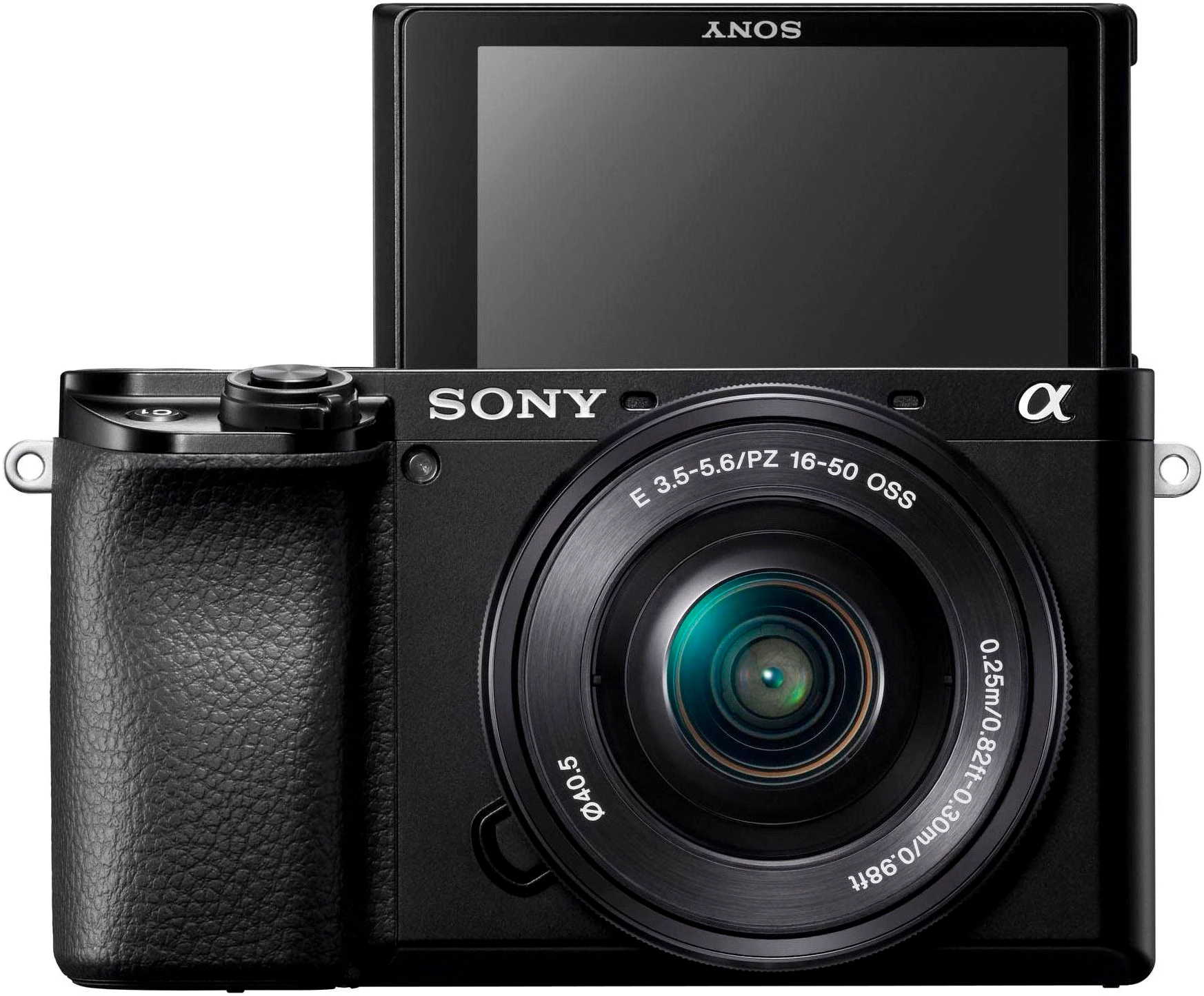 Sony Alpha 6100 + 16-50mm Objektiv Kompaktkamera (24,2 MP, Bluetooth)
