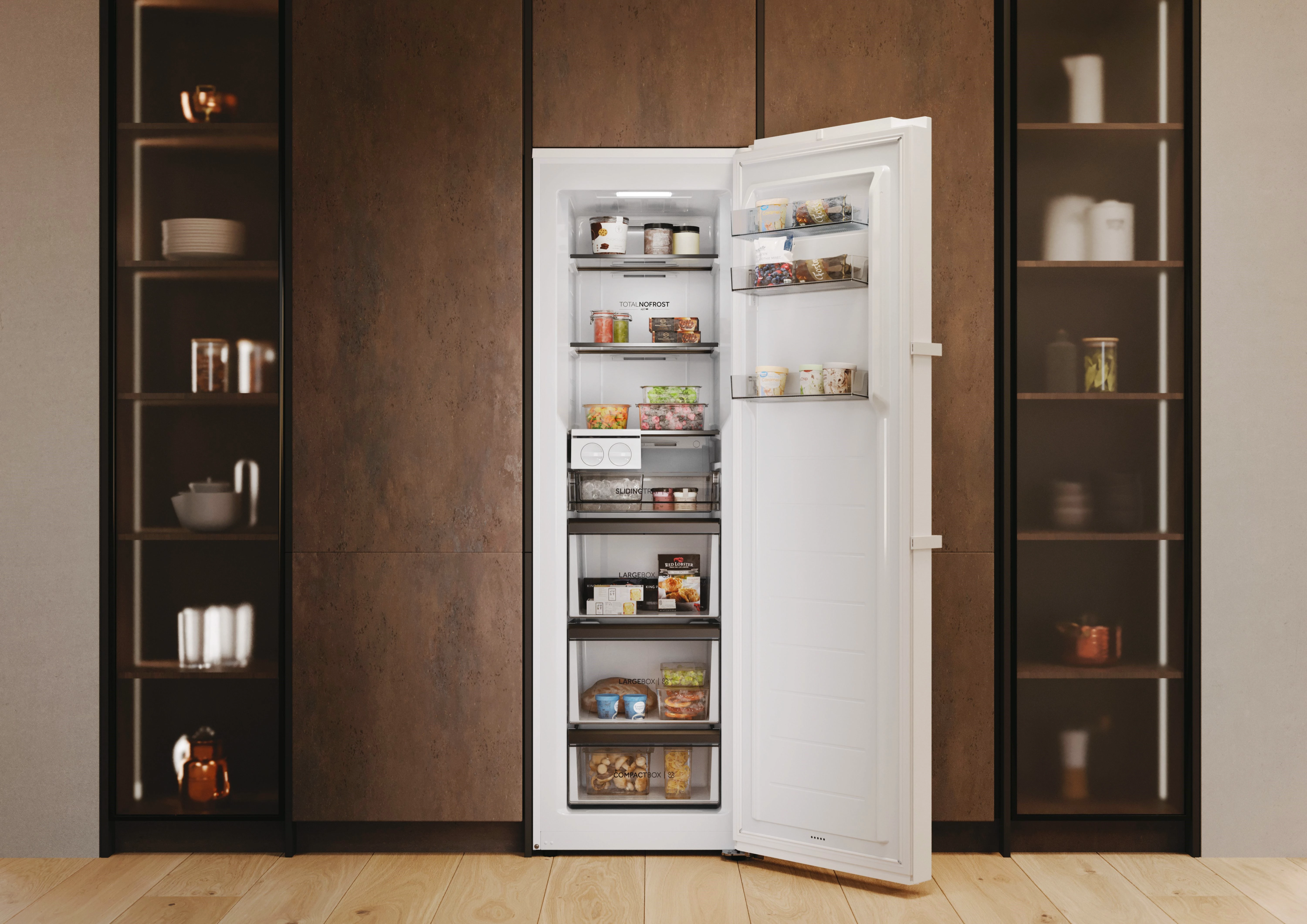 Haier Gefrierschrank H4F306WCH1, 190 cm hoch, 60 cm breit, TWIST ICE MAKER