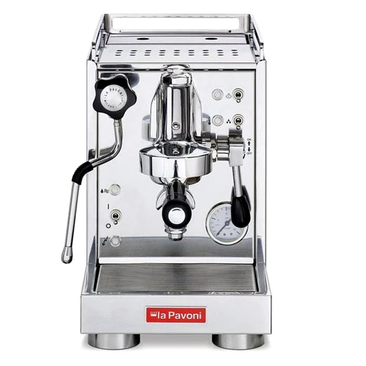 La Pavoni Siebträgermaschine New Mini Cellini, Kippschalter für Heißwasser- und Dampfentnahme