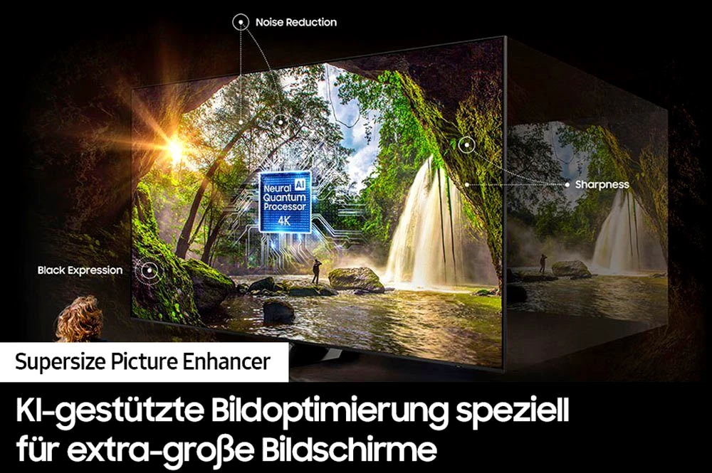 Samsung GQ98Q80CAT LED-Fernseher (247 cm/98 Zoll, Smart-TV)