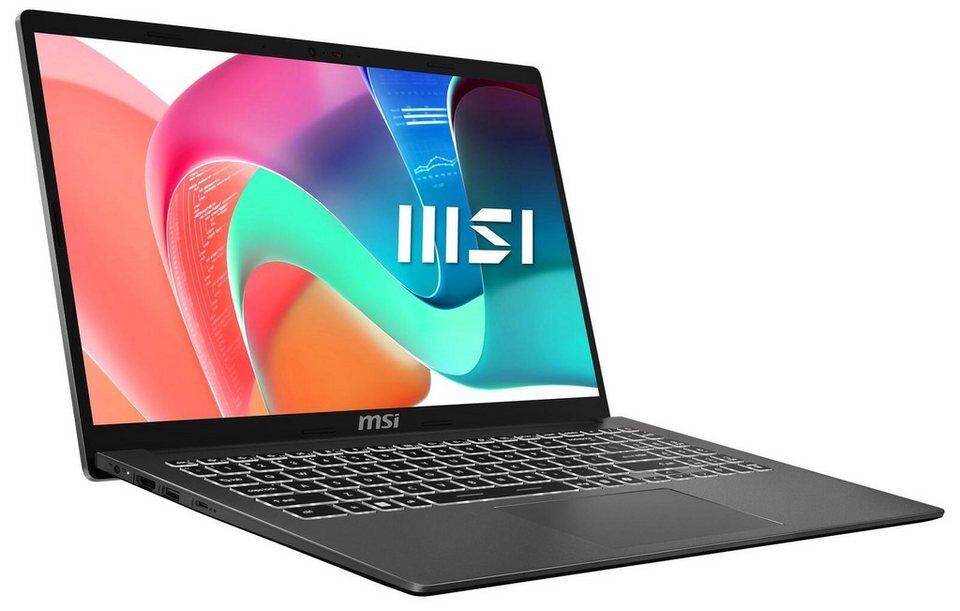 MSI Modern 15 Laptop Intel i5 - 16 GB RAM für Office Arbeit Büro Schule Notebook