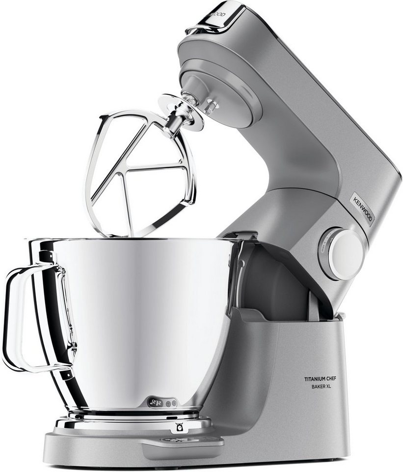 KENWOOD Küchenmaschine Titanium Chef Baker XL KVL85.704SI, 1200 W, 7 l Schüssel,