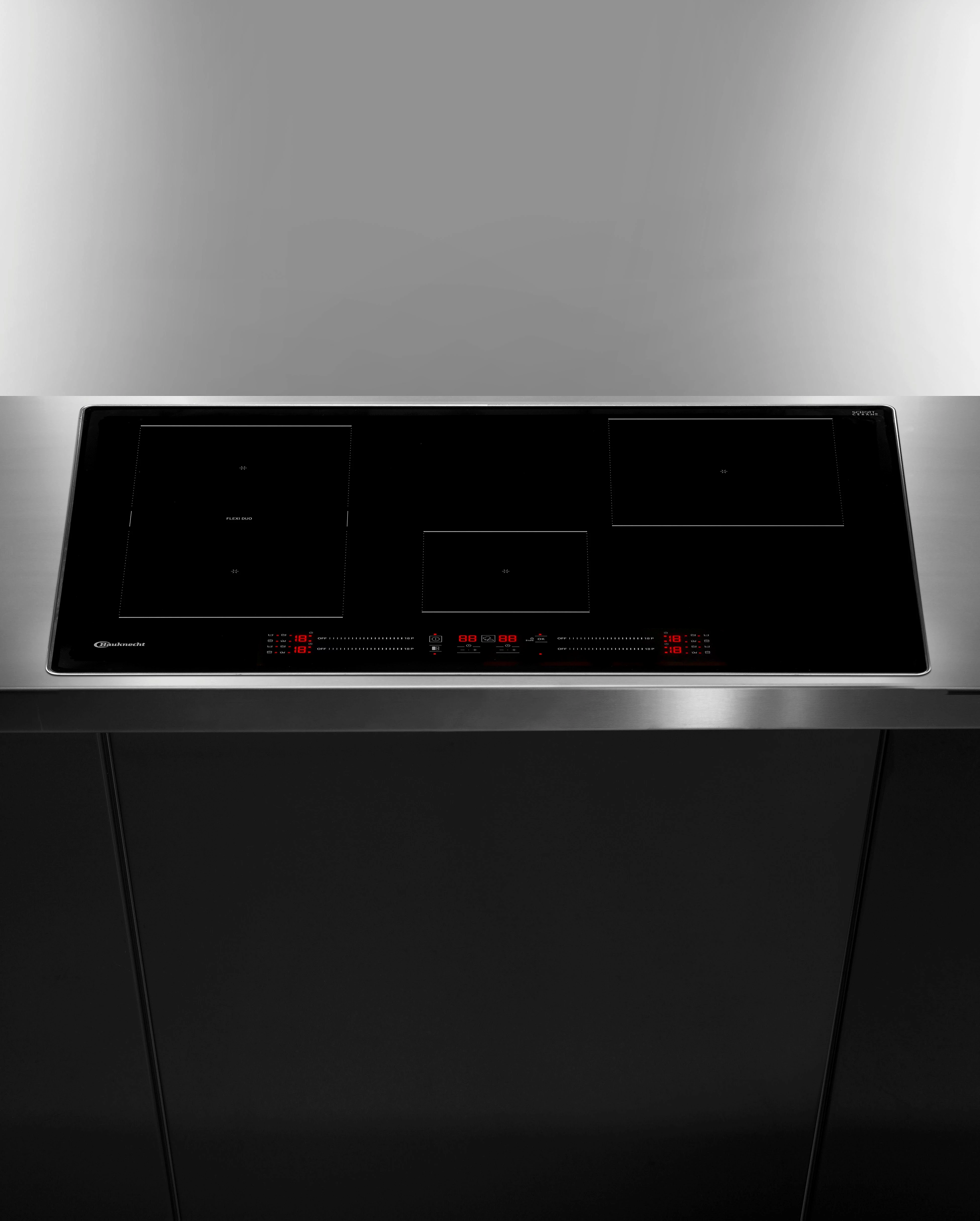 BAUKNECHT Flex-Induktions-Kochfeld von SCHOTT CERAN® BS 2677C AL